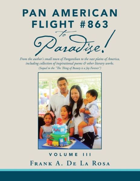 Cover for Frank A. De La Rosa · Pan American Flight #863 to Paradise! (Book) (2020)