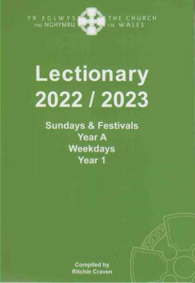 Cover for Ritchie Craven · Church in Wales Lectionary 2022-23 (Paperback Book) (2022)