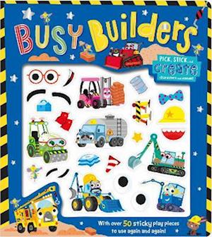 Cover for Alexandra Robinson · Busy Builders (Board book) (2023)