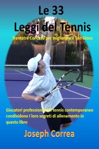 Cover for Joseph Correa · Le 33 Leggi del Tennis (Paperback Bog) (2018)