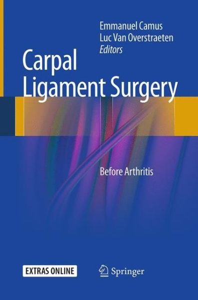 Cover for Carpal Ligament Surgery: Before Arthritis (Pocketbok) [Softcover reprint of the original 1st ed. 2013 edition] (2016)