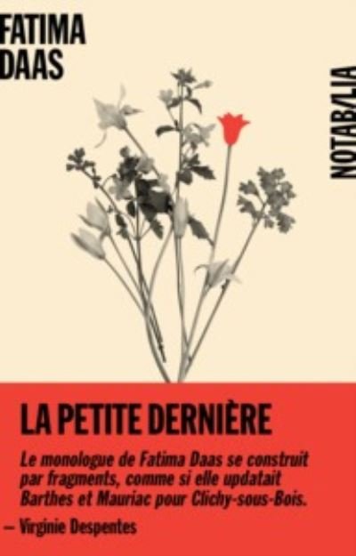 Cover for Fatima Daas · La petite derniere (Hardcover Book) (2020)