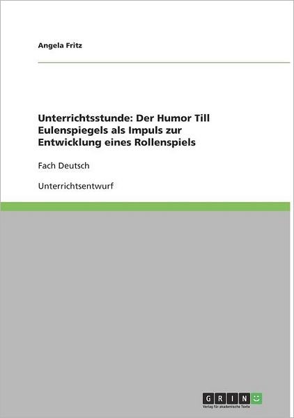 Cover for Fritz · Unterrichtsstunde: Der Humor Till (Book) [German edition] (2011)