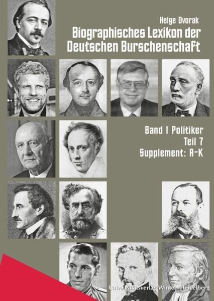 Biographisches Lexikon.1/7 - Dvorak - Books -  - 9783825360504 - May 1, 2013