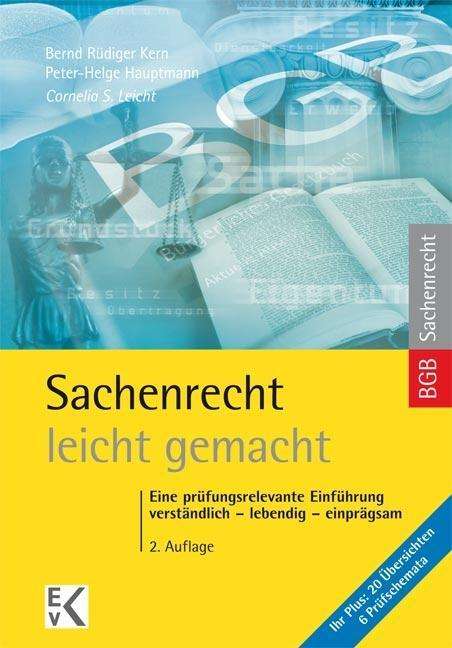 Sachenrecht - leicht gemacht - Leicht - Książki -  - 9783874403504 - 3 stycznia 2017