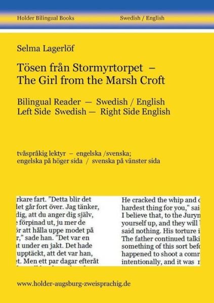 Cover for Velma Howard · Tosen Fran Stormyrtorpet - the Girl from the Marsh Croft (Paperback Book) (2012)