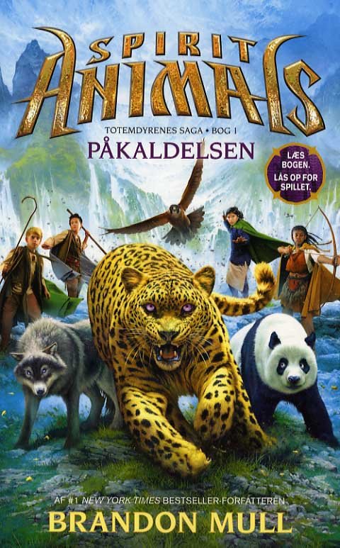 Cover for Brandon Mull · Spirit Animals: Spirit Animals 1: Påkaldelsen (Sewn Spine Book) [1º edição] [Paperback] (2014)