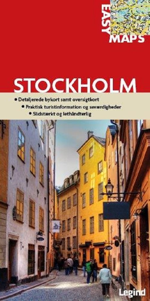 Easy Maps - Byer: Easy Maps - Stockholm - Legind A/S - Böcker - Legind - 9788771550504 - 1 juni 2014