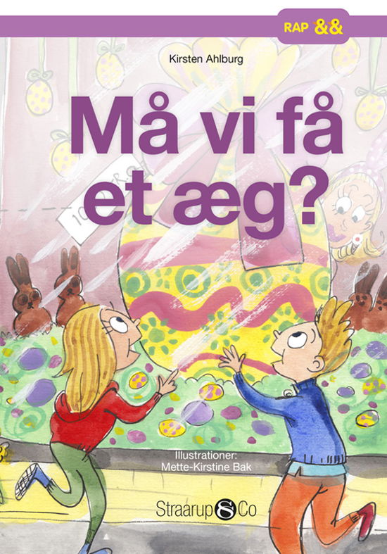 Cover for Kirsten Ahlburg · Rap: Må vi få et æg? (Hardcover bog) [1. udgave] (2021)