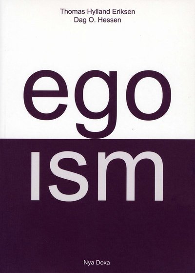 Cover for Dag O Hessen · Egoism (Book) (2000)
