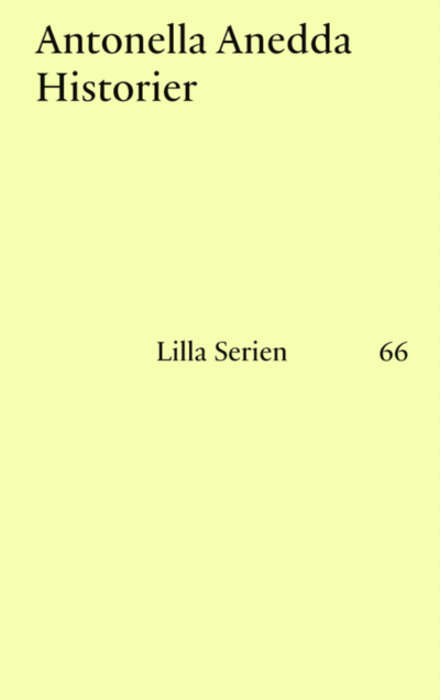 Cover for Antonella Anedda · Lilla serien: Historier (Book) (2020)