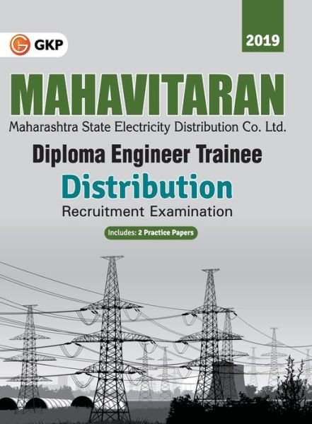 Cover for Gkp · Mahavitaran Maharashtra State Electricity Distribution Co. Ltd. Diploma Engineer Trainee (Distribution) (Taschenbuch) (2019)