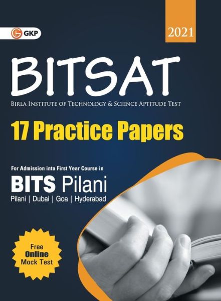 Cover for Gautam Puri · Bitsat 2021 17 Practice Papers (Paperback Book) (2021)