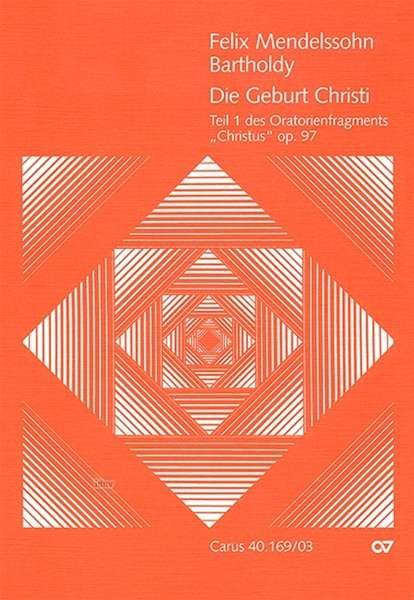 Cover for Mendelssohn · Christus I.KA.CV40.169/03 (Book)