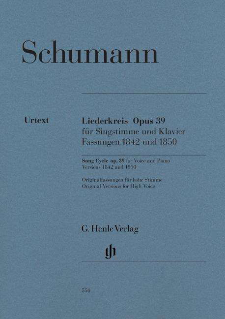 Cover for Robert Schumann · Liederkreis op. 39 (Paperback Bog) (2009)