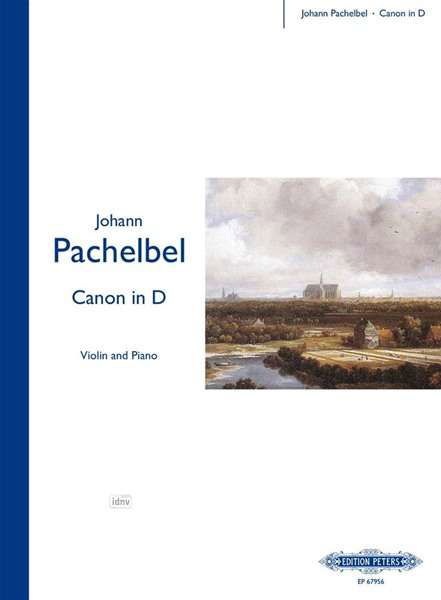 Cover for J. Pachelbel · Canon in D (Arranged for Violin and Piano) (Partitur) (2001)