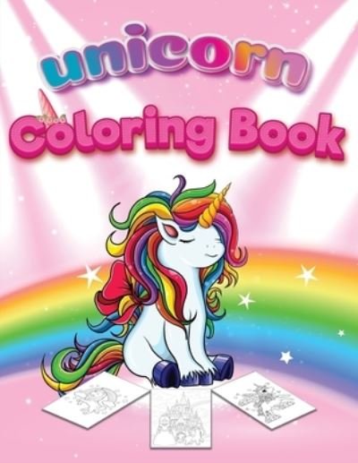 Unicorn Coloring Book for Kids Ages 4-8 - Big Beluga - Boeken - Independently Published - 9798595263504 - 15 januari 2021