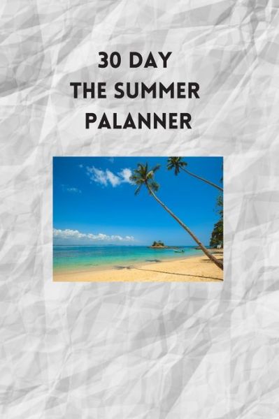 Cover for Amine · 30 DAY the summer palanner (Paperback Book) (2020)