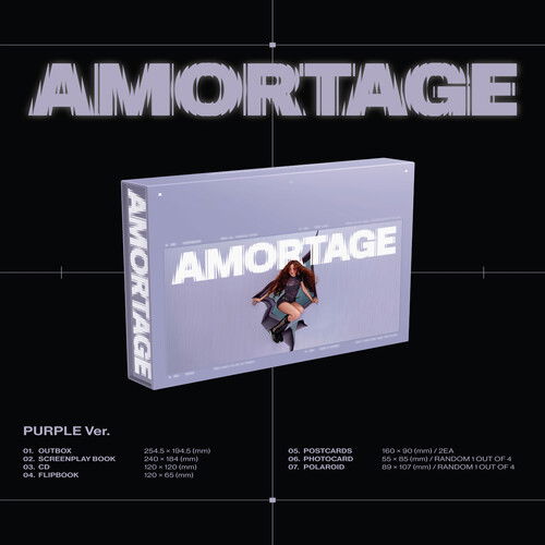 Cover for JISOO (BLACKPINK) · Amortage (Płyta CD/Gadżety) [Int. Bloom edition] (2025)