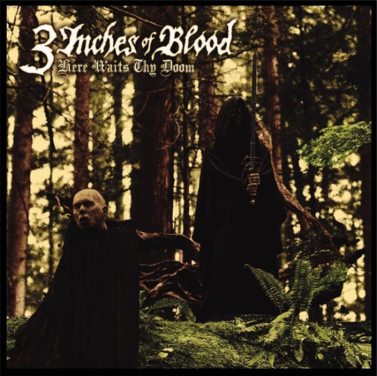 Cover for 3 Inches of Blood · Here Waits Thy Doom (LP) [Remastered edition] (2023)