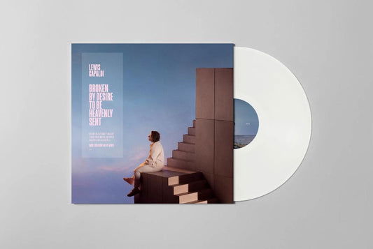 Broken By Desire To Be Heavenly Sent [Explicit Content] (Indie Exclusive, Colored Vinyl, White, 180 Gram Vinyl) - Lewis Capaldi - Música -  - 0602448707505 - 19 de maio de 2023