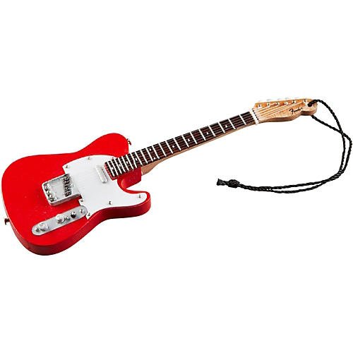 Fender Red Telecaster 6 Inch Guitar Ornament - Fender Red Telecaster 6 Inch Guitar Ornament - Produtos -  - 0661239449505 - 24 de setembro de 2021