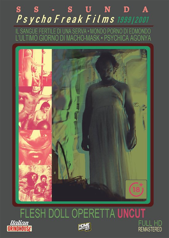 Cover for Ss Sunda · Psycho Freak Films 1999/2001 (Dvd+Libretto) (DVD) (2021)