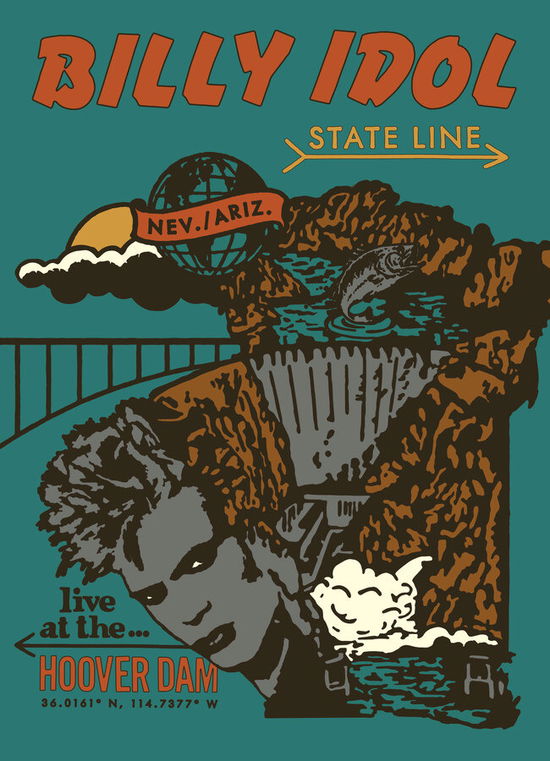 State Line: Live at the Hoover Dam - Billy Idol - Films - MVD VISUAL - 0760137143505 - 15 décembre 2023