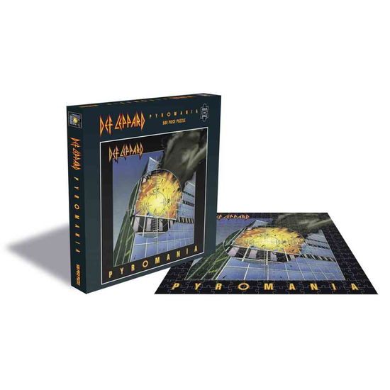 Def Leppard Pyromania (500 Piece Jigsaw Puzzle) - Def Leppard - Brætspil - ZEE COMPANY - 0803343256505 - 24. april 2020