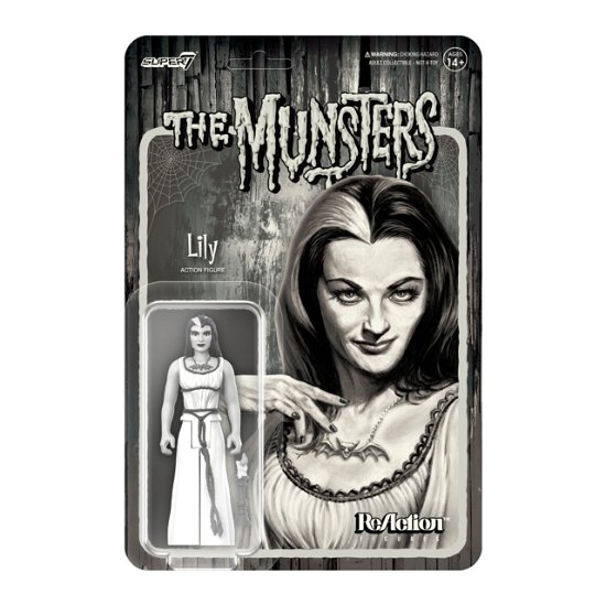 Cover for Munsters · Munsters Reaction Figures Wave 2 - Lily (Grayscale) (MERCH) (2023)