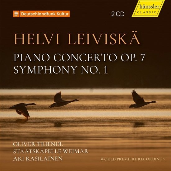 Cover for Triendl, Oliver / Staatskapelle Weimar / Ari Rasilainen · Helvi Leiviska: Piano Concerto Op.7/symphony No.1 (CD) (2023)