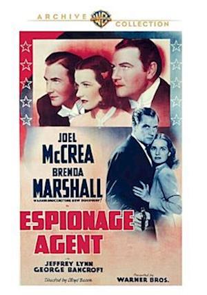 Cover for Espionage Agent (DVD) (2018)