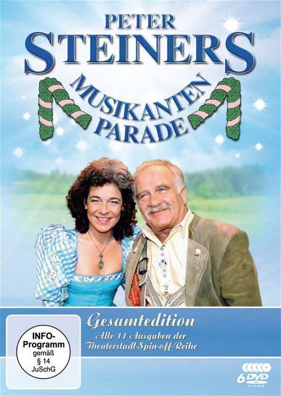 Cover for Peter Steiner · Peter Steiners Musikantenparade-gesamtedition (A (DVD) (2021)