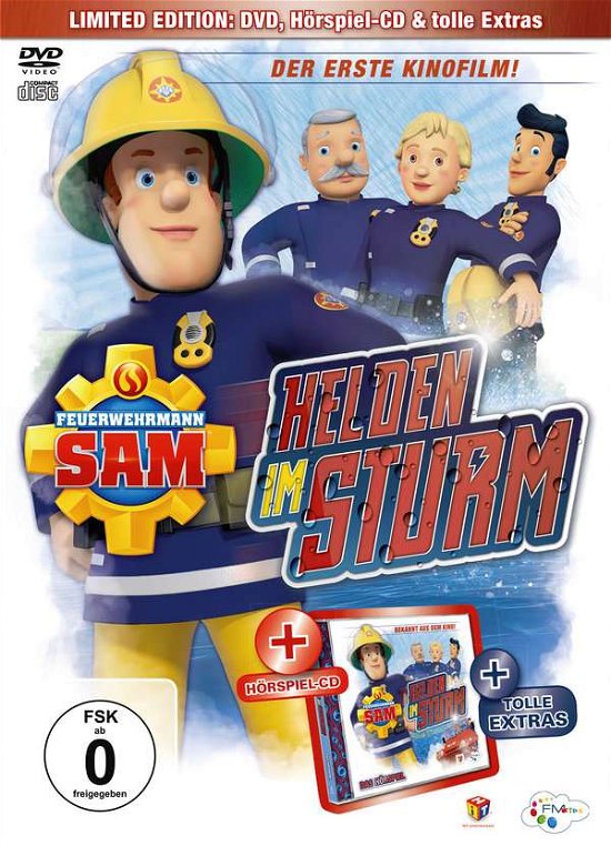 Cover for Feuerwehrmann Sam · Helden Im Sturm (Dvd+cd Hörspiel) (Kinofilm) Ltd (N/A) (2017)