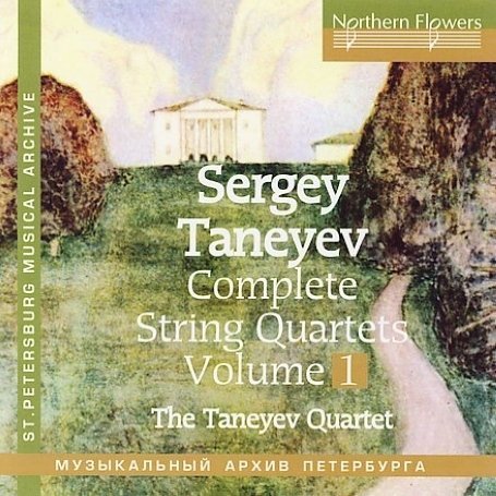 Cover for The Taneyev Quartet · String Quartet 1  + 4 Northern Flowers Klassisk (CD) (2010)