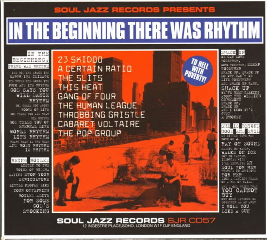 Cover for Soul Jazz Records Presents · In The Beginning There Was Rhythm (CD) (2024)