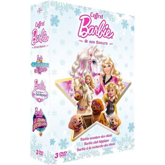 Coffret Barbie: Ã  la recherche des chiots ; la grande aventure des chiots ; au club hippique [FR Im - Barbie - Elokuva -  - 5053083095505 - 