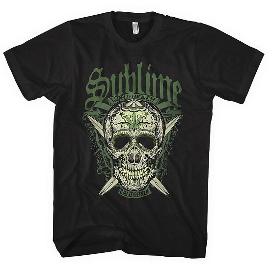 Sublime Unisex T-Shirt: Long Beach - Sublime - Fanituote -  - 5056012041505 - 