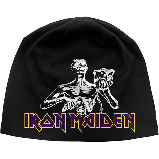 Cover for Iron Maiden · Iron Maiden Unisex Beanie Hat: Seventh Son (CLOTHES) [Black - Unisex edition]