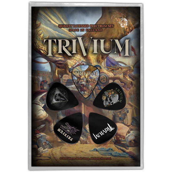 Cover for Trivium · Trivium Plectrum Pack: In The Court Of The Dragon (MERCH)