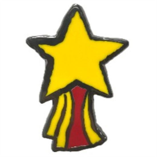 Golden Star Pin Badge -  - Merchandise - Pawprint Family - 5060769430505 - May 3, 2023