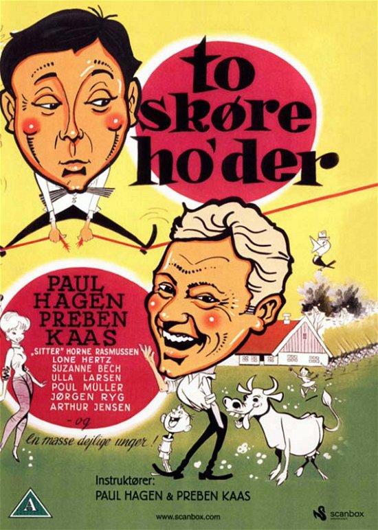 Cover for To Skøre Ho'der (DVD) (2014)