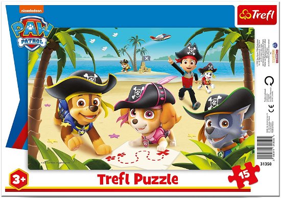Cover for Paw Patrol: Trefl · Paw Patrol: Trefl - Puzzle 15 Frame - Friends From Paw Patrol (Toys)