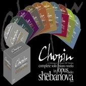 Cover for Chopin / Shebanova · Complete Solo Piano Works (CD) [Box set] (2009)