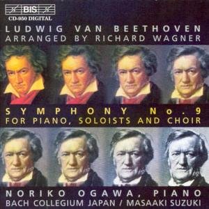 Cover for Beethoven · Symphony #9 (1831 Wagner Piano Arrangement) (CD) (1998)