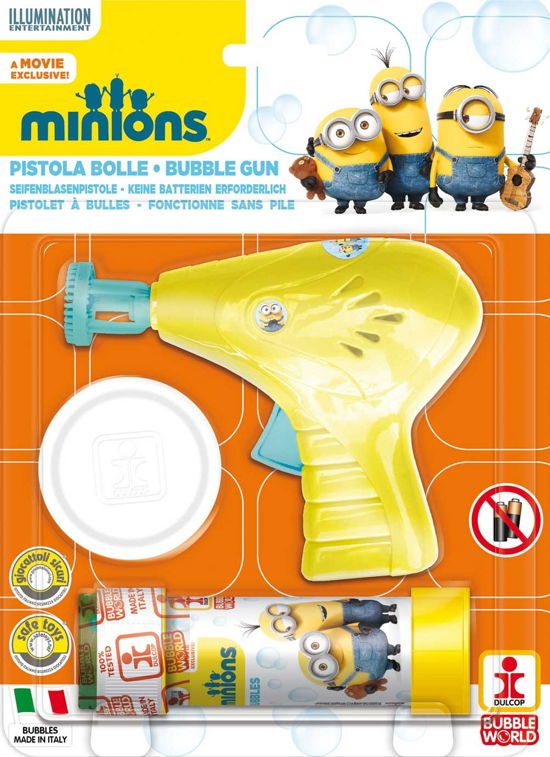 Cover for Bubble World · Seifenblasen-pistole Minion (Leksaker)