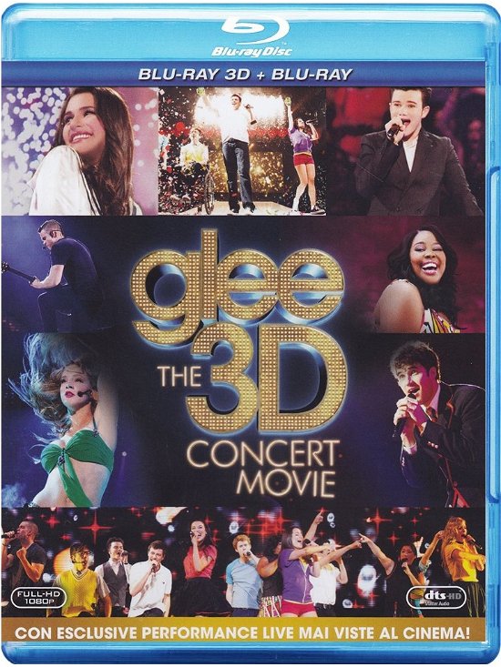 Cover for Glee · The Concert Movie (Blu-Ray 3D+Blu-Ray) (Blu-ray)