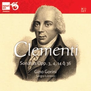 Cover for Lorenzi Sergio / Gorini Gino · Clementi - Sonatas Opp 3 - 4 - 14 - 36 (CD) (2012)