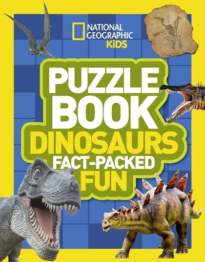 Cover for National Geographic Kids · Puzzle Book Dinosaurs: Brain-Tickling Quizzes, Sudokus, Crosswords and Wordsearches - National Geographic Kids (Paperback Bog) (2019)