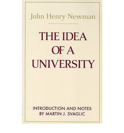 Cover for John Henry Cardinal Newman · The Idea of a University - Notre Dame Series in Great Books (Paperback Book) [New edition] (1992)